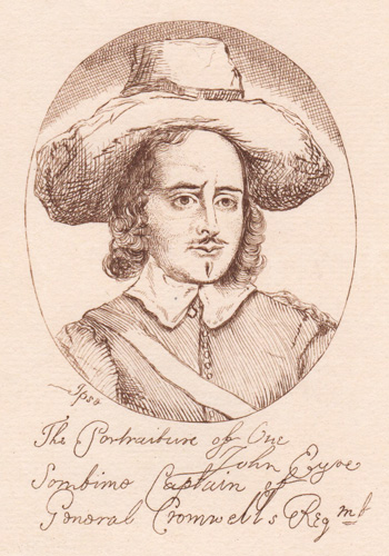 Portrait of Capt John Eyre
